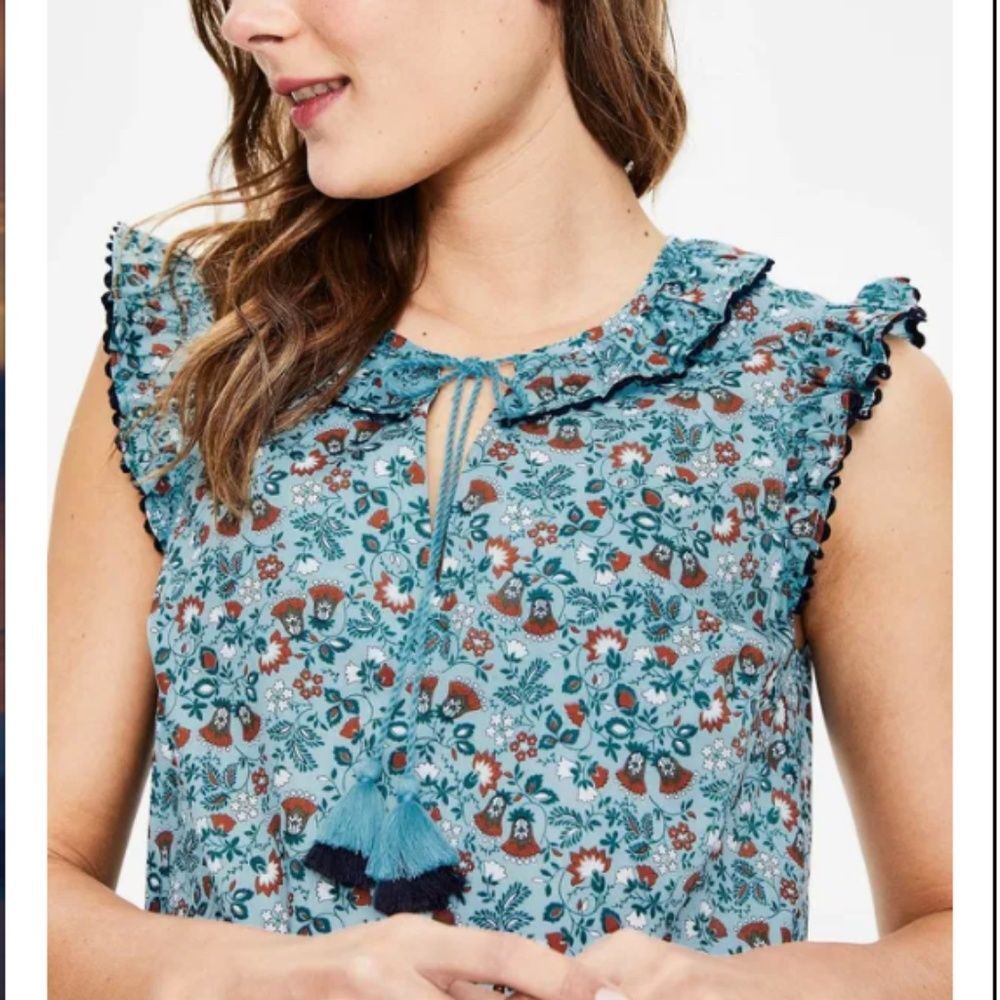 Boden Laurie Top | Size 2 - Picture 4 of 12